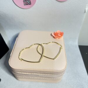 Heart shape earrings 3.62g